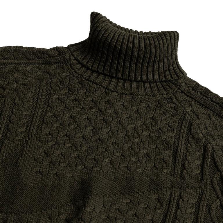 Nike Life Cable Knit Turtleneck Apparel Buy online now