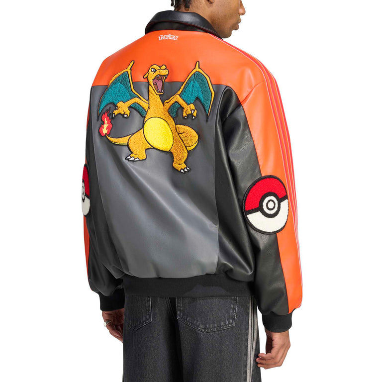 Adidas	x Pokémon *Charizard* Jacket - L / Black / Collegiate Orange - 3
