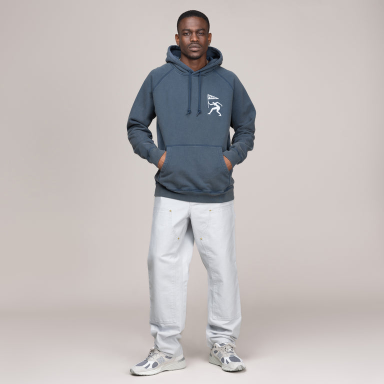 By Parra Neurotic Mini Flag Hooded Sweatshirt