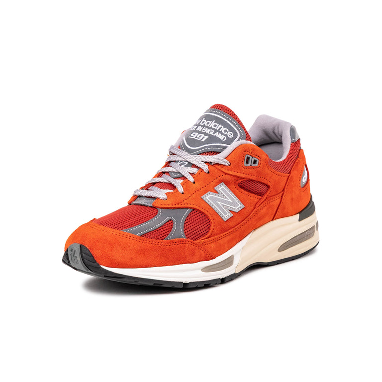New Balance 991 v2 *Made in England* - 37.5 / Grenadine / Fire Whirl - 2