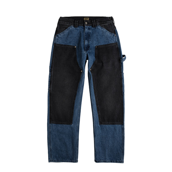 【AAKE】CARPENTER BLUE DENIM Arizona Carpenter Jeans Mens 42x36 Blue Denim Straight