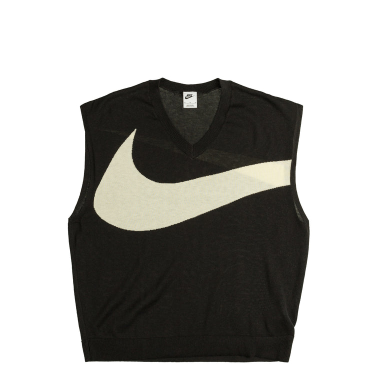 Black nike vest top shop