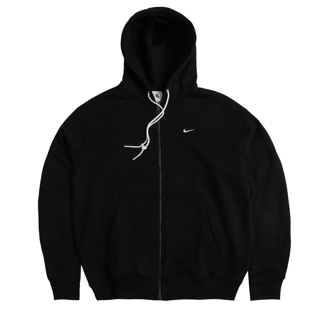 Plain black nike jacket sales
