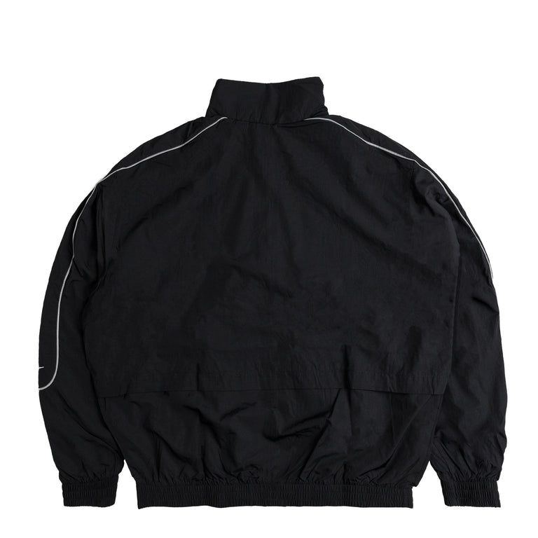 Nike swoosh track jacket in black clearance