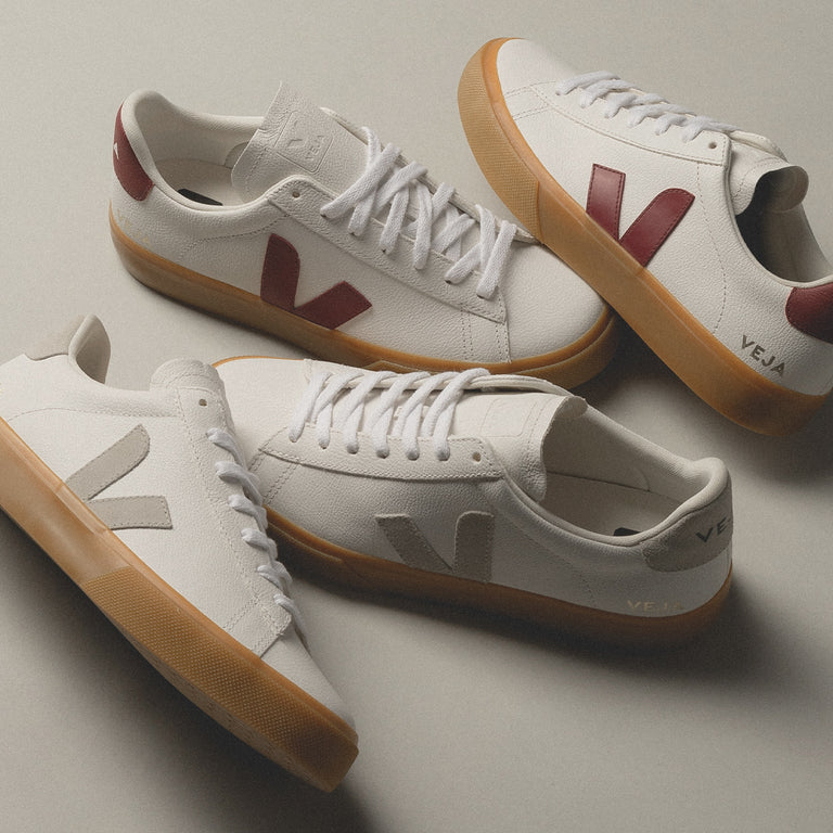 Veja Campo Chromefree Leather onfeet