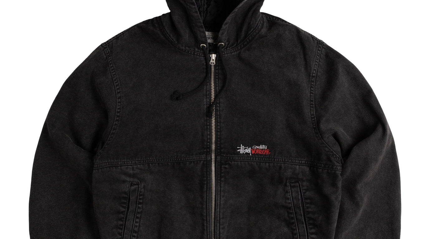 Work Jacket Insulated Canvas in black – Stüssy