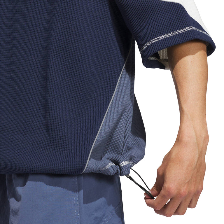 Adidas La Cienega Short Sleeve Sports Tee - L / Off White / Night Indigo / Preloved Ink - 4
