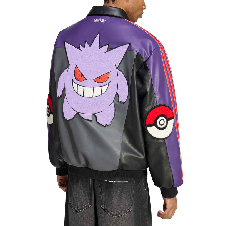 Adidas	x Pokémon *Gengar* Jacket - XL / Black / Violet - 3
