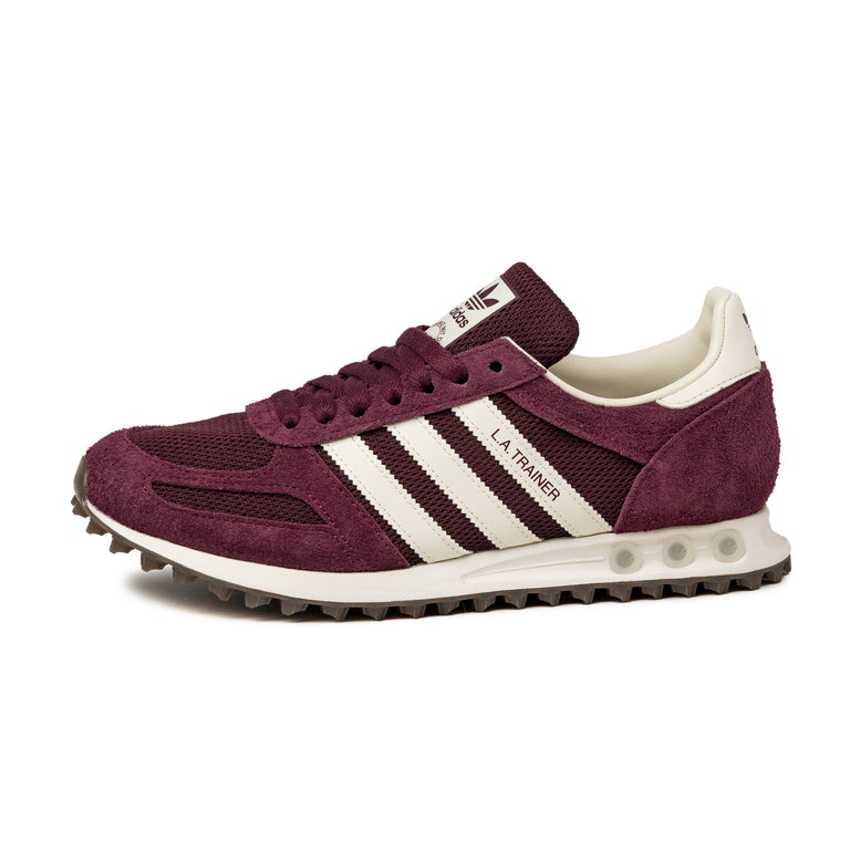 Adidas LA Trainer OG - 47 1/3 / Maroon / Off White / Maroon - 1
