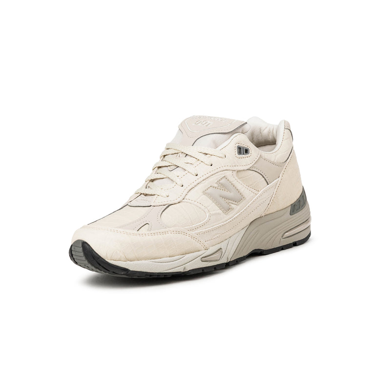 New Balance 991 v1 *Made in England* - 40 / Oyster Gray / Pistachio Shell / French Oak - 5