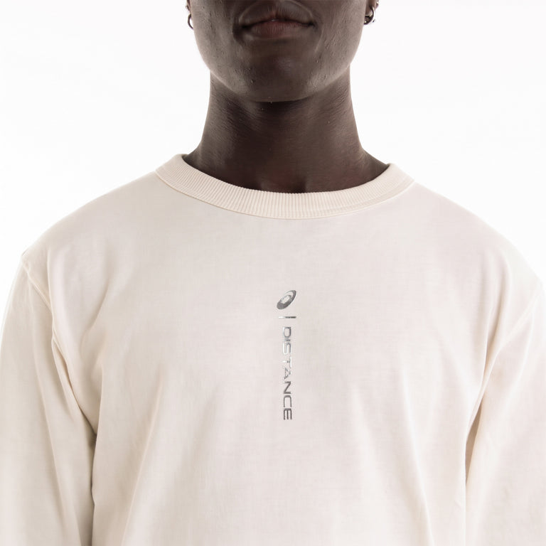 Asics x Distance Comfort Longsleeve Top - XL / Cream - 4

