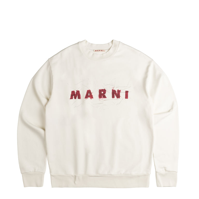 Marni Wrinkled Logo Sweatshirt