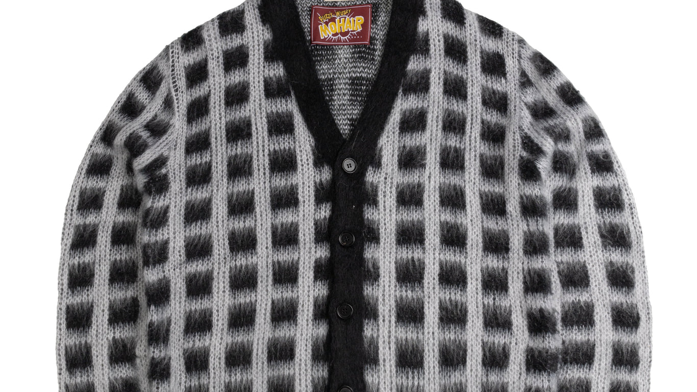 Marni Brushed Check Fuzzy Wuzzy Cardigan | Apparel » Buy online now!