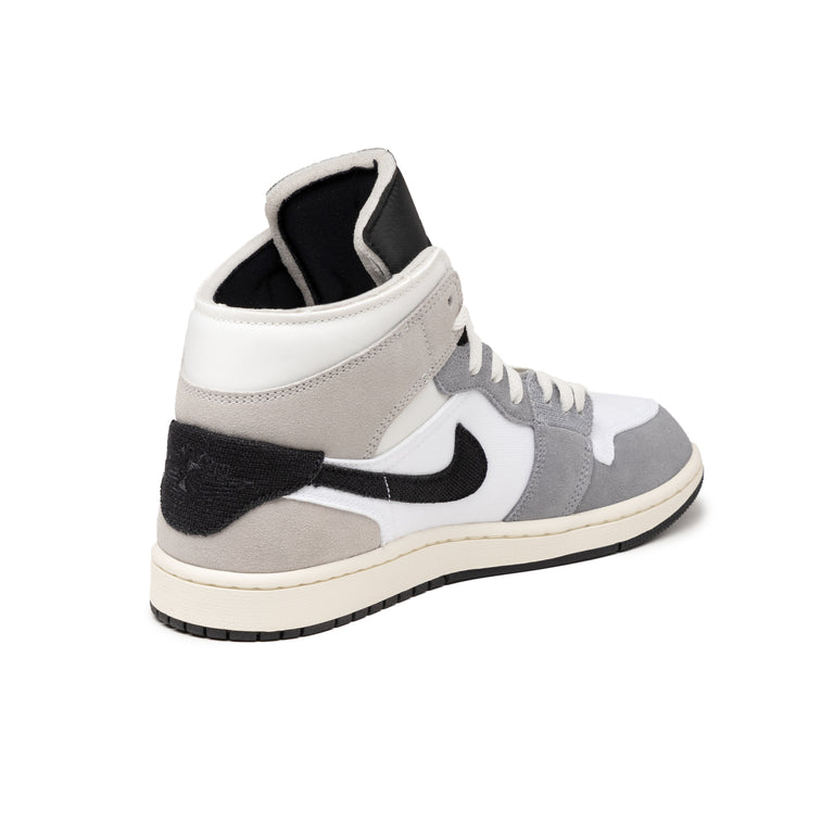 Nike Air Jordan 1 Mid SE Craft *Cement Grey* onfeet