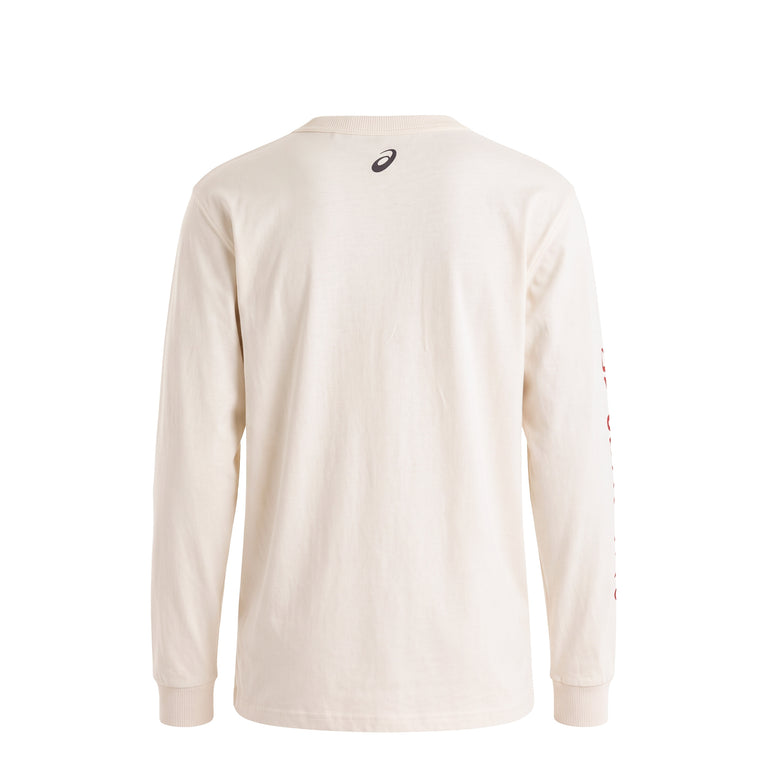 Asics x Distance Comfort Longsleeve Top - XL / Cream - 2
