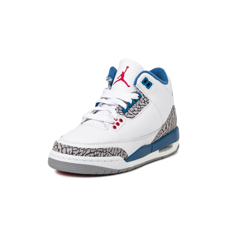 Nike Air Jordan 3 Retro *True Blue* *GS* - 36 / White / Varsity Red / True Blue / Cement Grey / Anthracite - 4