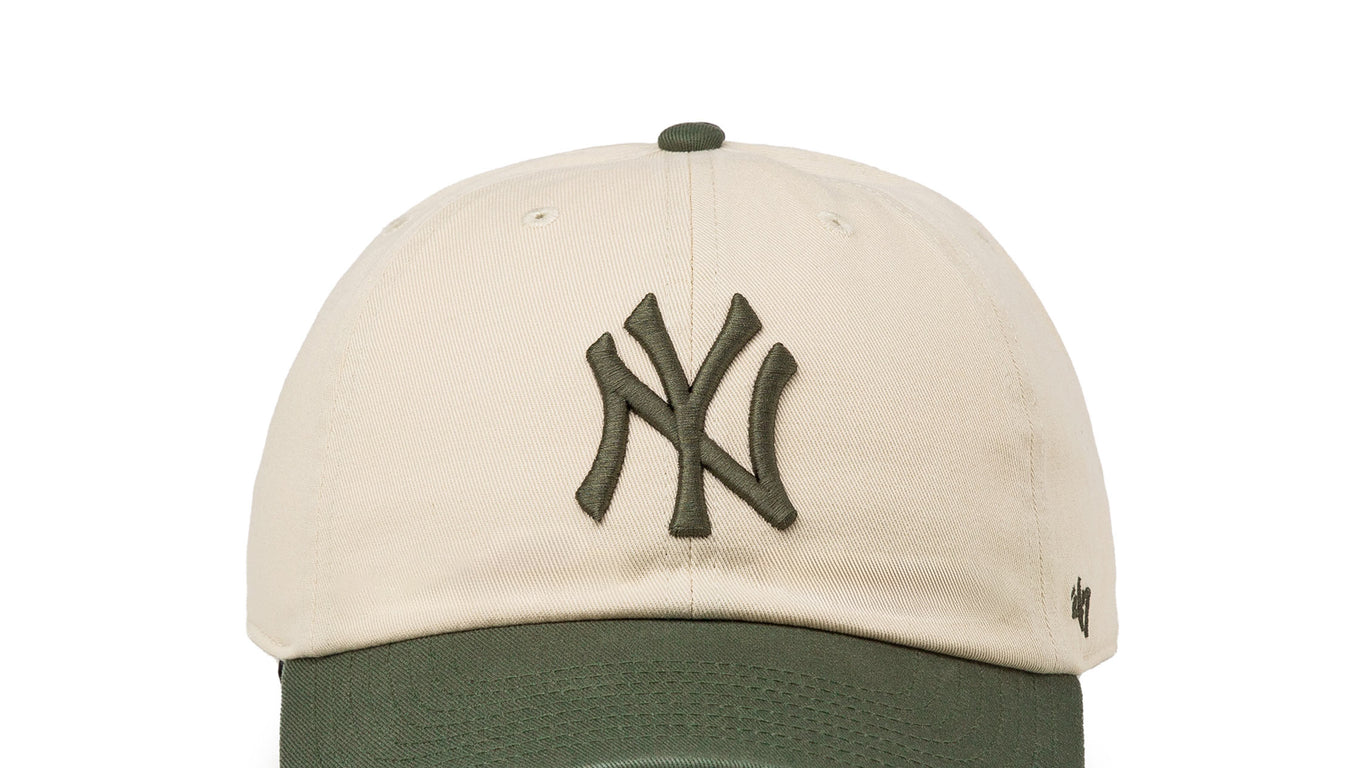 47×MLB×Helinox New York Yankees 47 MLB New York Yankees Two Tone *Clean Up* Cap w/ No Loop Label