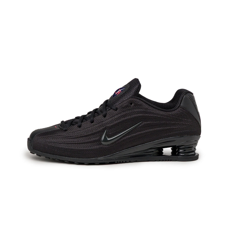 Nike Wmns Shox Z - 37.5 / Black / Black / University Red
