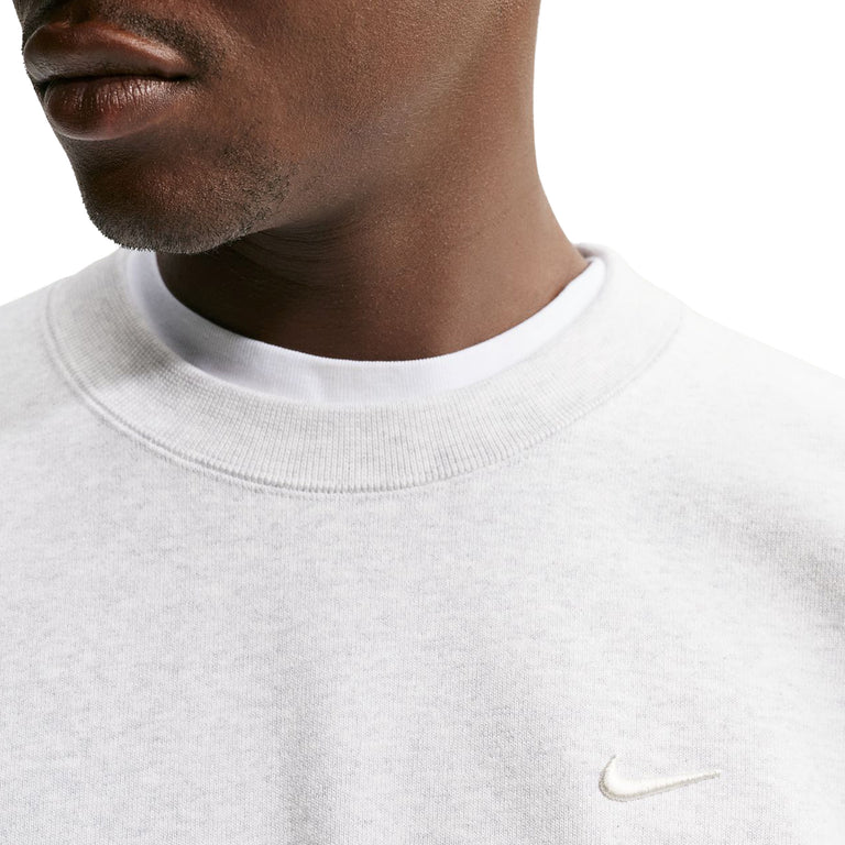 Nike	Energy Fleece Crew-Neck Sweatshirt - XL / Birch Heather - 2