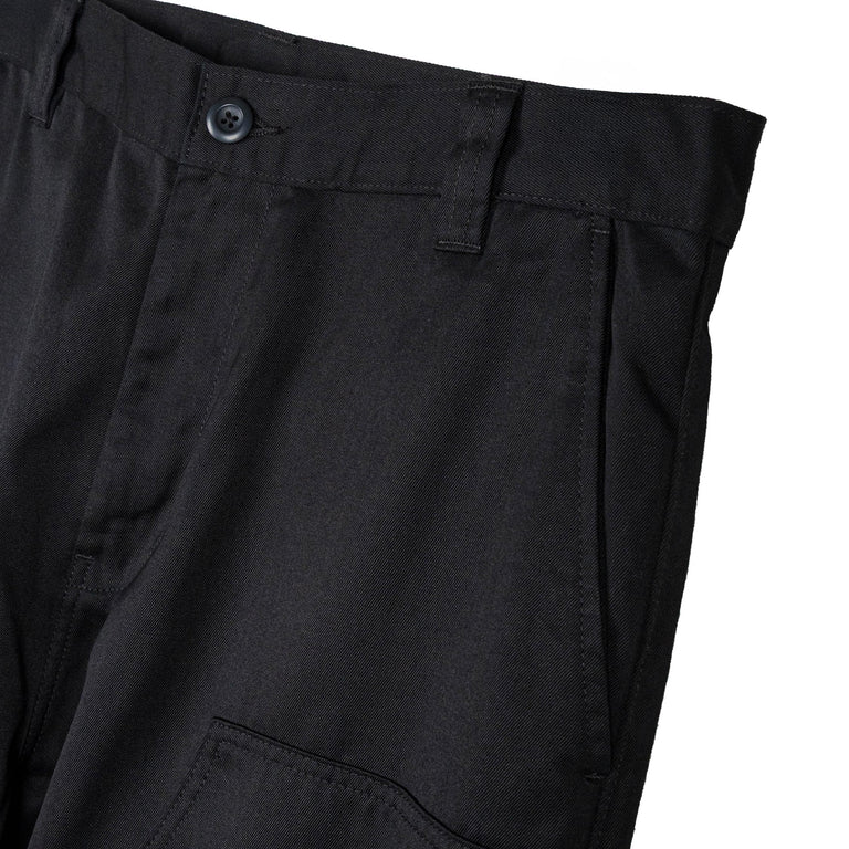 Carhartt WIP Brady Double Knee Chino Pant - XL / Black Rinsed - 3

