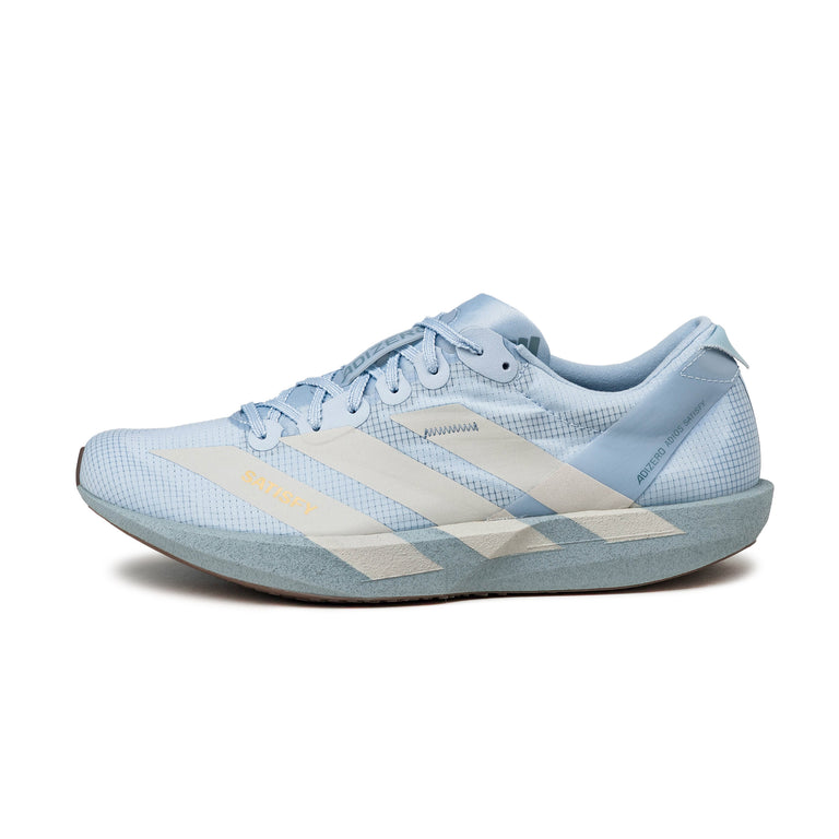 Adidas x Satisfy Adizero Adios - 40 / Wonder Blue / Pearl Metallic / Wonder Blue - 1
