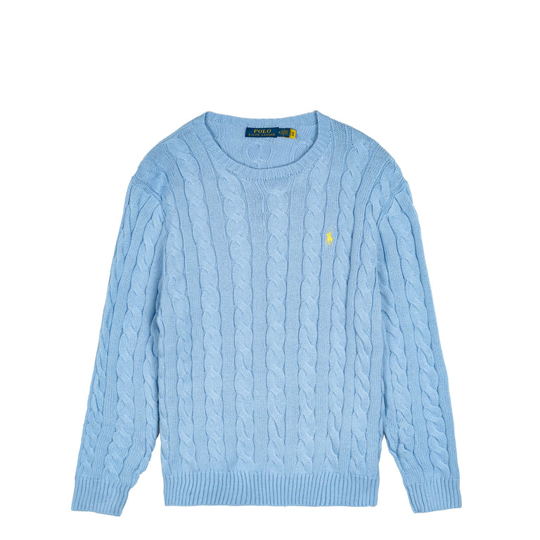 Polo Ralph Lauren Cable-Knit Cotton Jumper - XXL / Austin Blue
