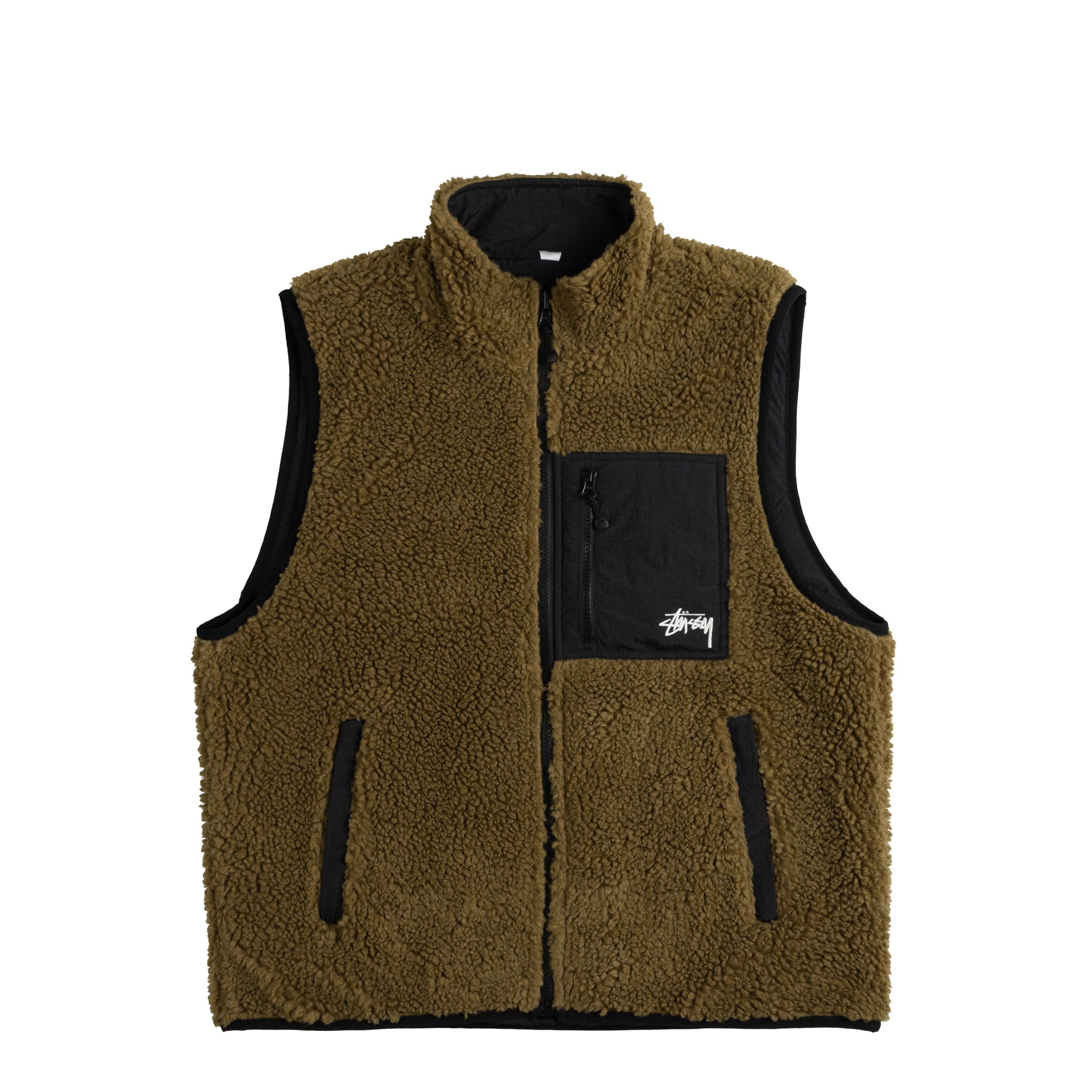 Stussy Sherpa Reversible Vest | Apparel » Buy online now!