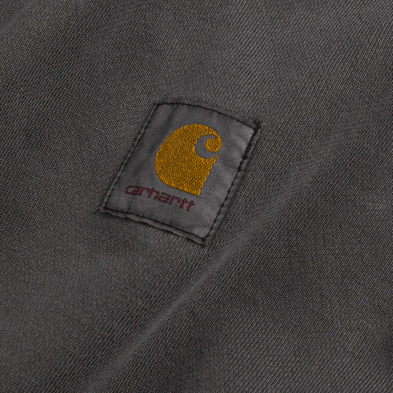 Carhartt WIP Nelson Hooded Sweat - M / Black-Garment Dyed - 3