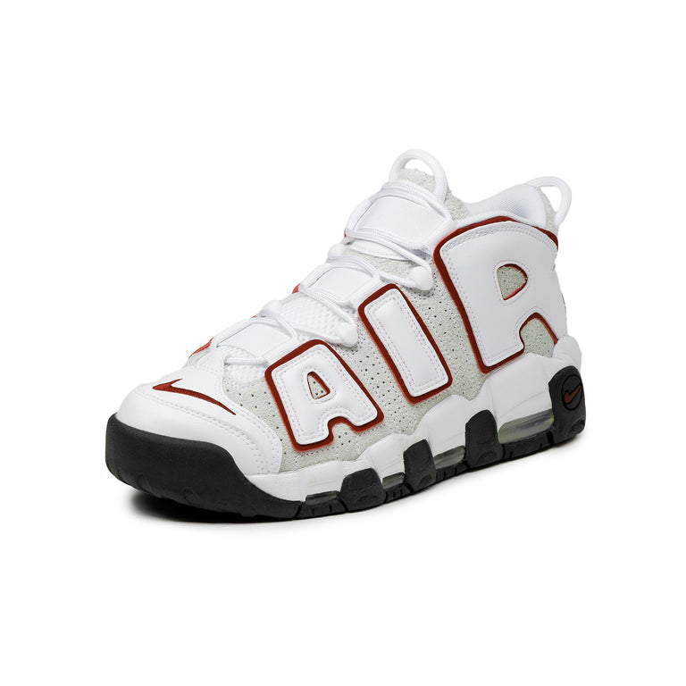 Nike Air More Uptempo White Team Red FB1380-100 