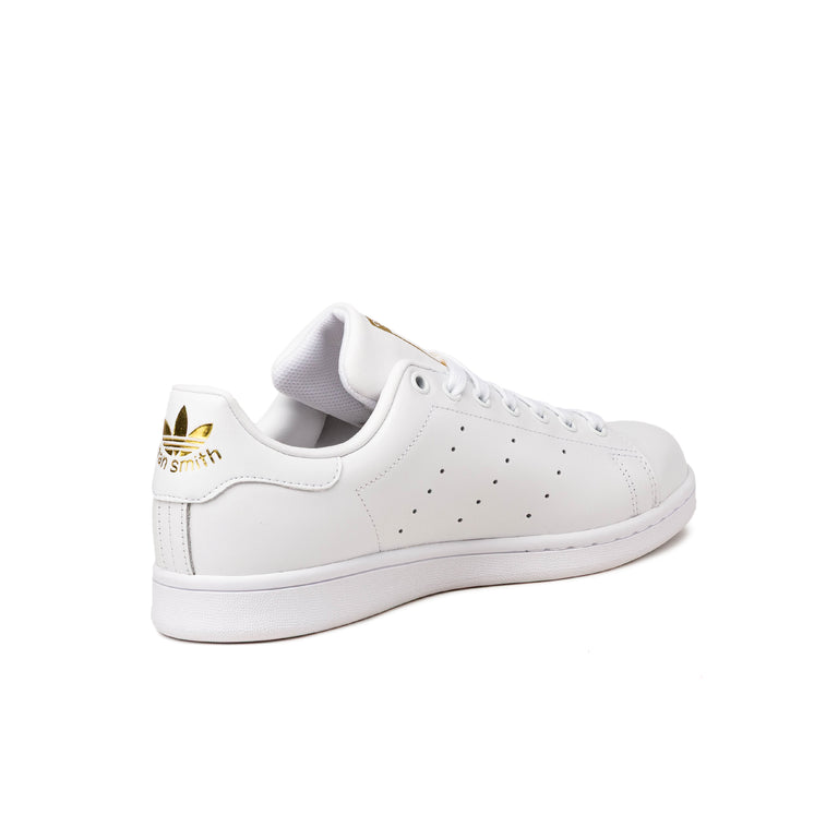 Adidas Stan Smith - 40 2/3 / Footwear White / Footwear White / Gold Metallic - 3