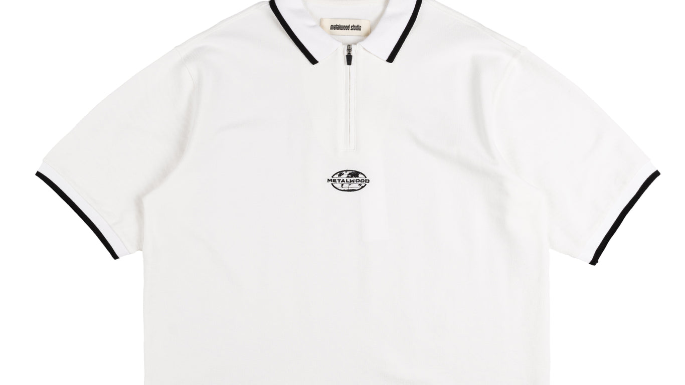 CLUBHAUS New Standard Polo ’25 - White CLUBHAUS New Standard Polo '25 - White CLUBHAUS New Standard Polo