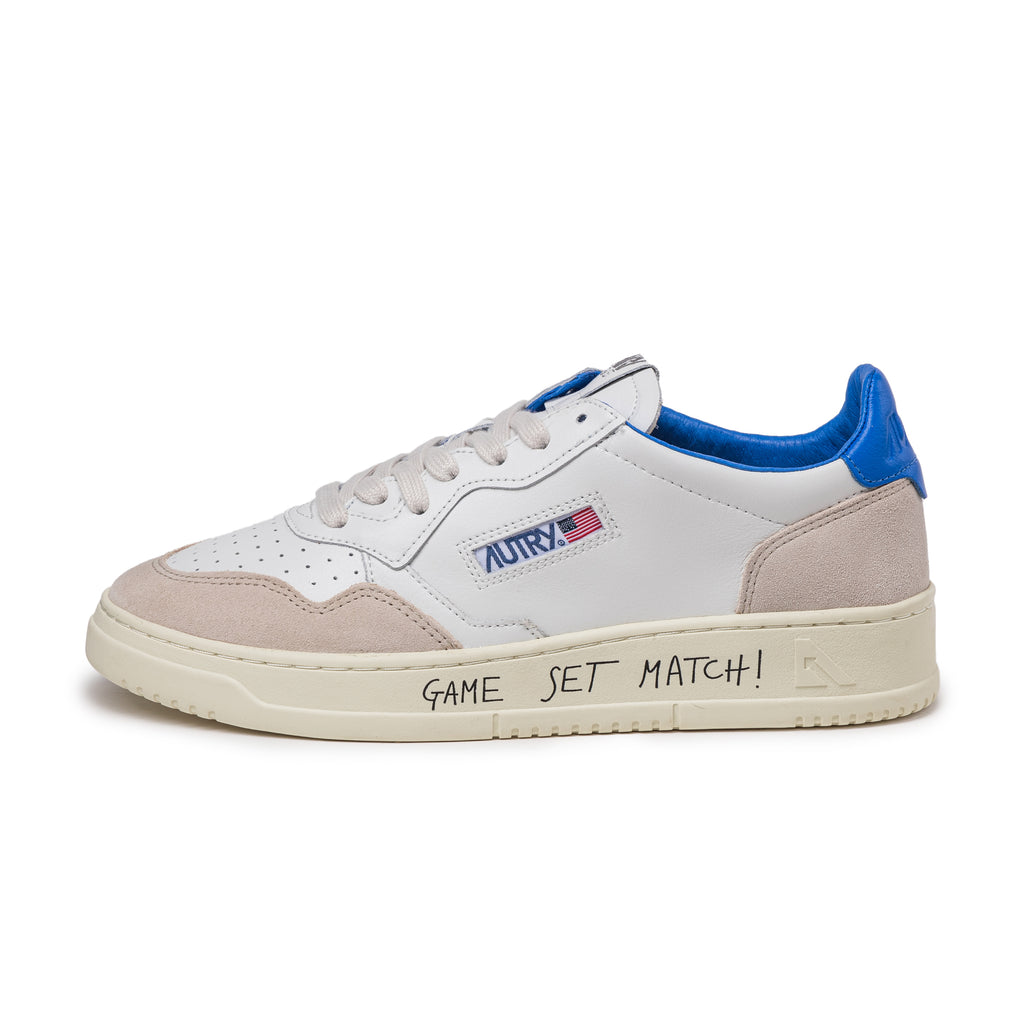 スニーカー AUTRY Men Sneakers Multicolor AULMLS23 AUTRY Super Vintage Low-Top Tricolor Leather Sneakers