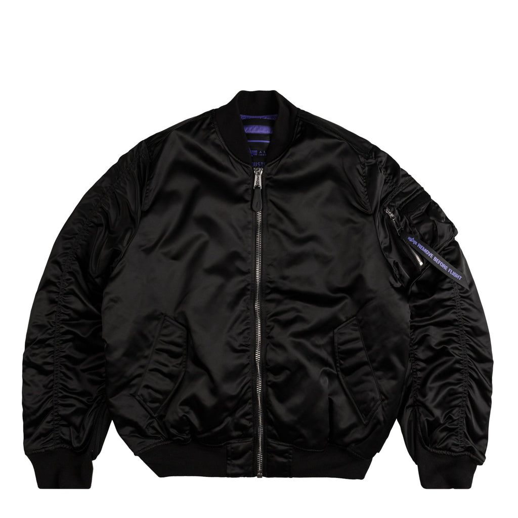 ARTIFICIAL GRAIN FLIGHT BLOUSON ブラック Alpha Industries Heritage Alpha MA-1 Flight Jacket | Saks