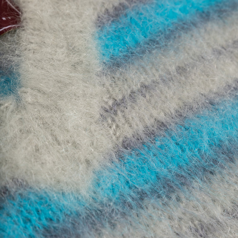 Marni Cream Striped Mohair Vest