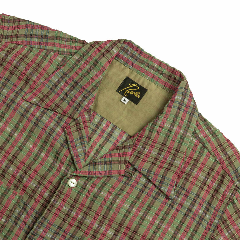 Needles One-Up Shirt - PE/R Chiffon Sucker Plaid