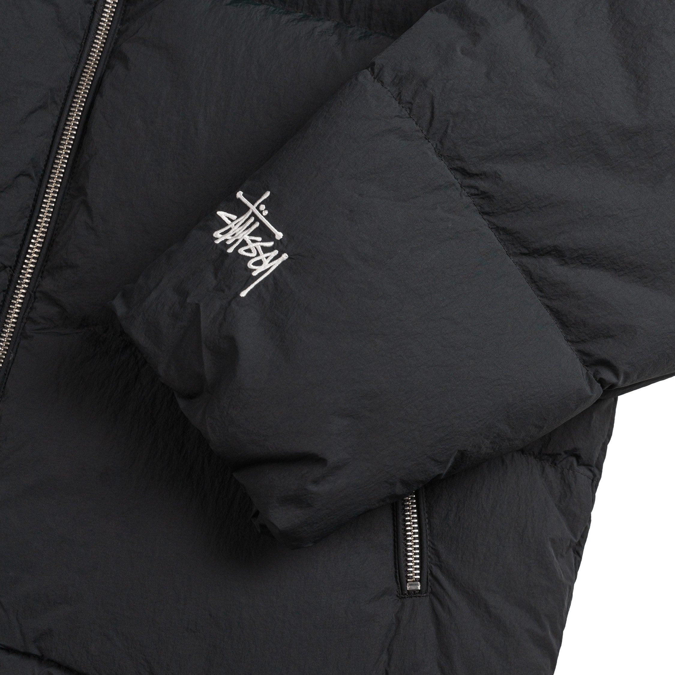 ☆24AW 大人気☆STUSSY MIDWEIGHT HOODED PUFFER (STUSSY/ダウン