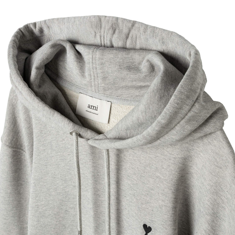 AMI Paris Ami De Coeur Hoodie - XXL / Heather - 2
