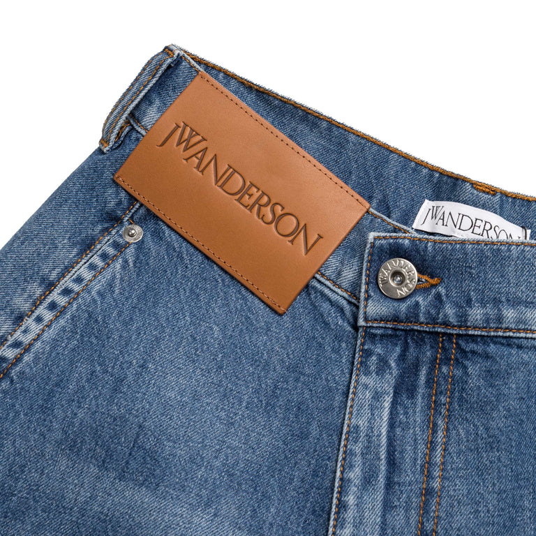JW Anderson Twisted Workwear Jeans onfeet