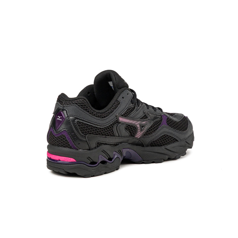 Mizuno Wave Mustang 4 LS - 41 / Black / Fuchsia Purple / Blackberry - 3