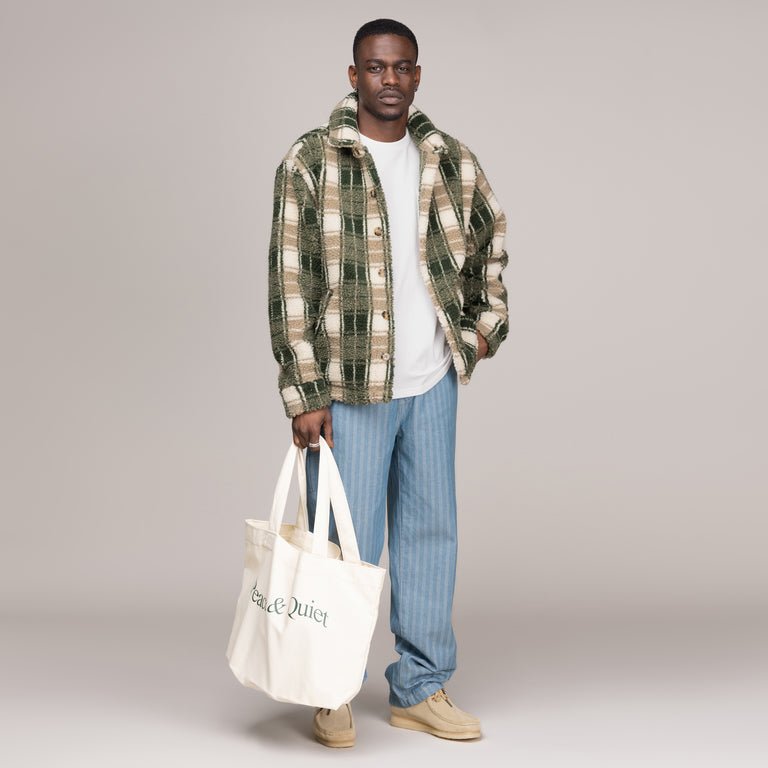 Museum of Peace & Quiet Wordmark Tote Bag