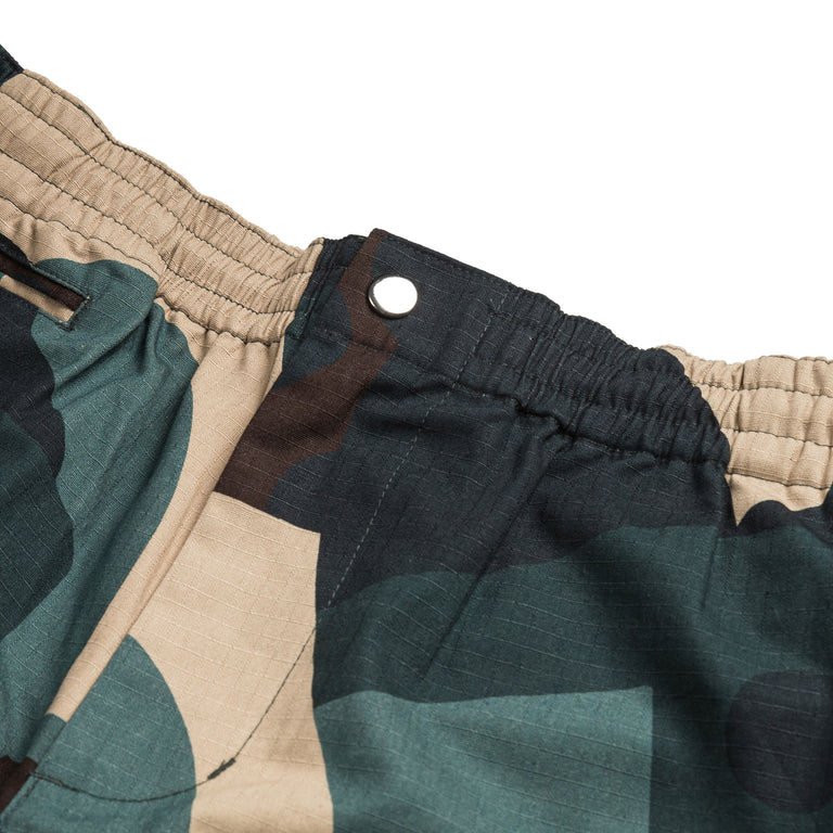 By Parra Distorted Camo Shorts