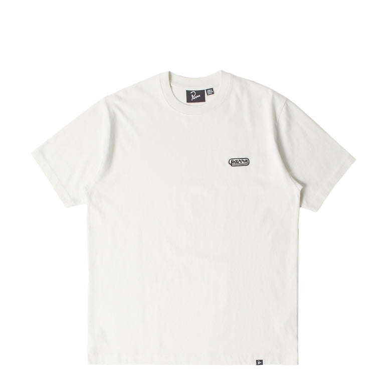 By Parra Wrapped Around Logo T-Shirt - XXL / Dirty White
