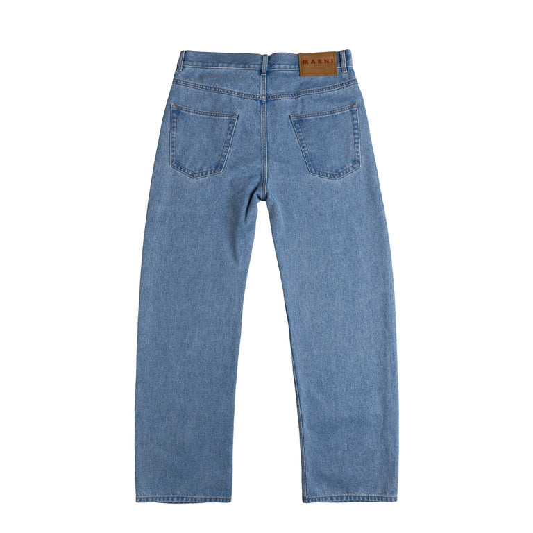 Marni Bleached Coated Organic Denim