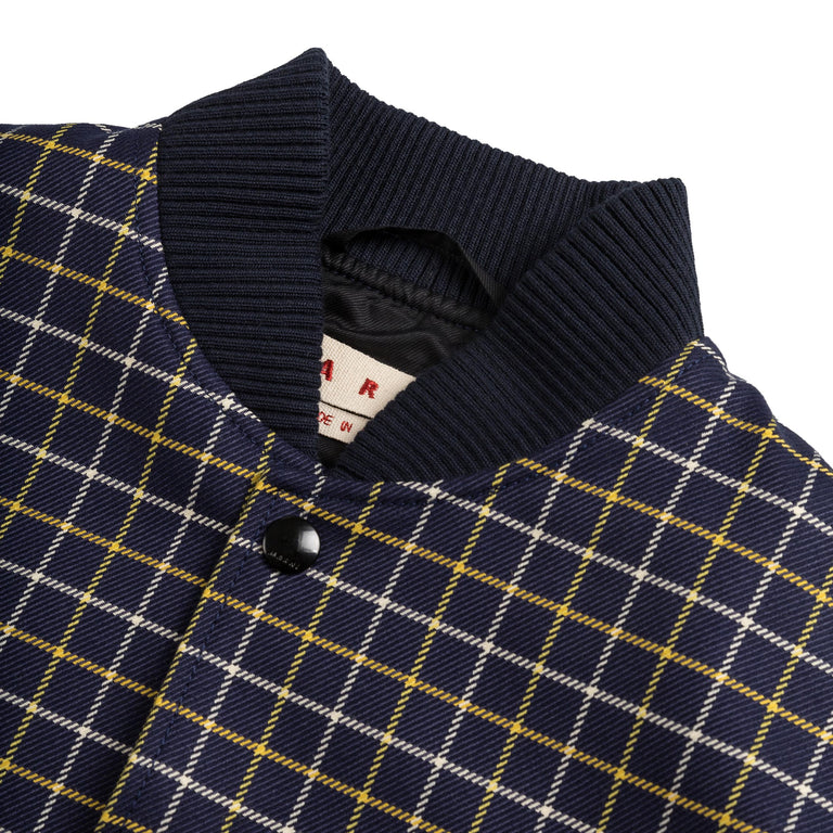 Marni Check Cotton Wool Jacket