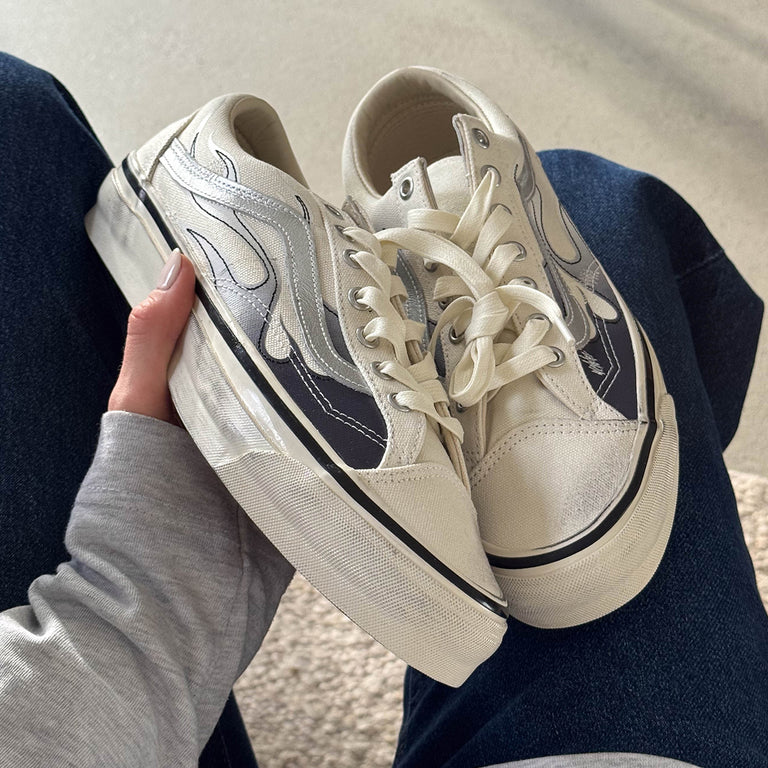 adidas gazelle silver green womens Vans Premium Old Skool *Archive Flame* Sneaker » Buy online now!