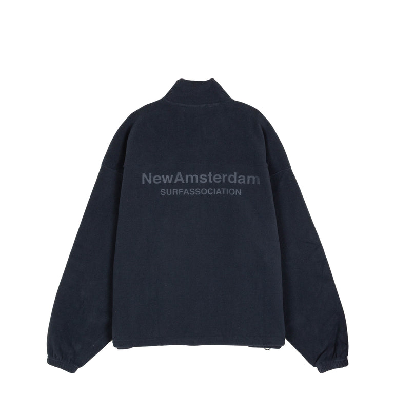 New Amsterdam Surf Association Fleece Half Zip Pullover (Night) - M / Night - 2