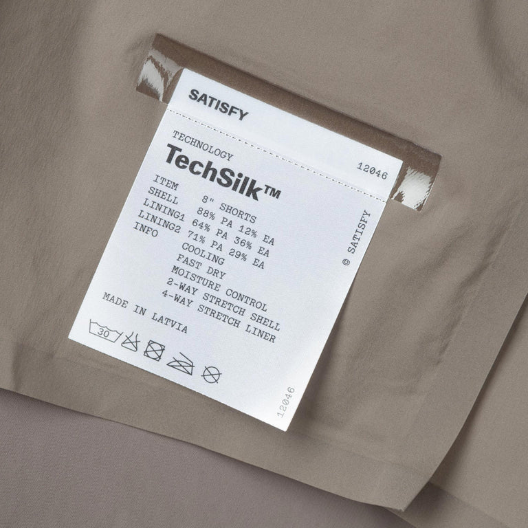 Satisfy TechSilk 8" Shorts