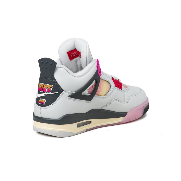Nike Air Jordan 4 Retro *Comic* - 40 / Off White / Anthracite / Light Arctic Pink - 10