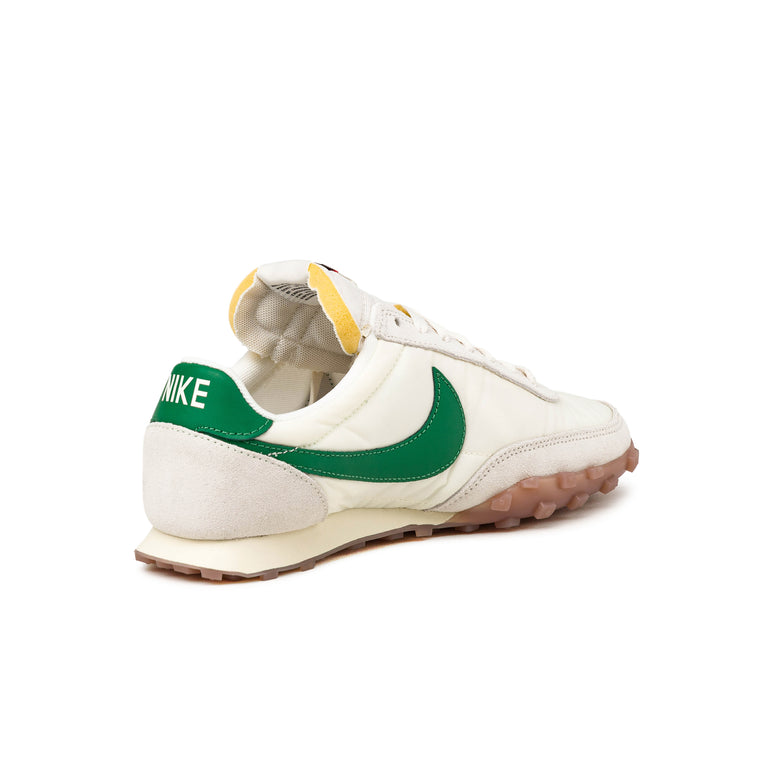 Nike Waffle Racer - 38.5 / Sail / Pine Green / Beach / Gum Med Brown - 5