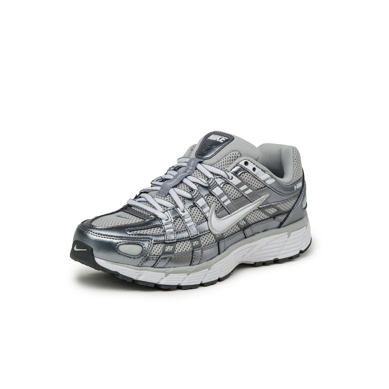 Nike Wmns P-6000 - 36.5 / Grey Fog / White / Metallic Cool Grey / Cool Grey - 5
